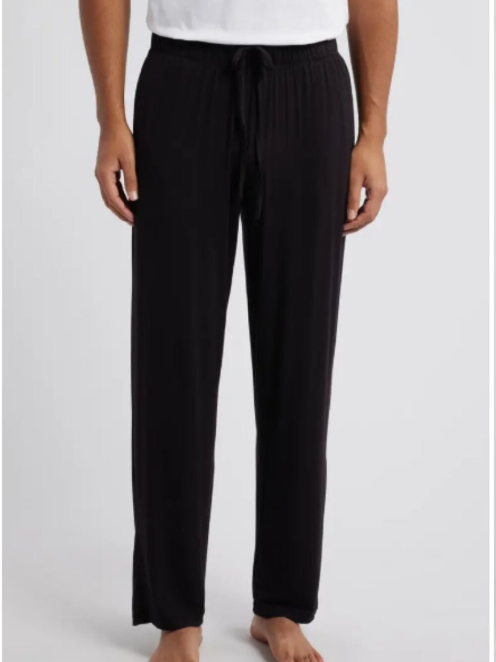 Nordstrom Moonlight Eco Stretch Modal Pajama Pants Black Small